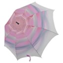 Pink Fractal Hook Handle Umbrellas (Large) View2