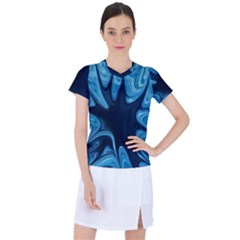 Sea Wrap Women s Sports Top by Sparkle
