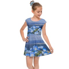 Floral Nature Kids  Cap Sleeve Dress by Sparkle