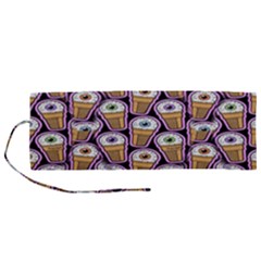 Eyes Cups Roll Up Canvas Pencil Holder (m) by Sparkle
