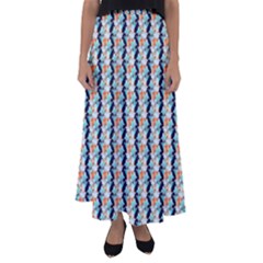 Geometry Colors Flared Maxi Skirt by Sparkle