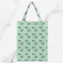 Zodiac Bat Pink Mint Classic Tote Bag by snowwhitegirl
