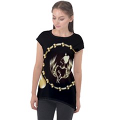 Img-1585062187612 Cap Sleeve High Low Top by SERIPPY