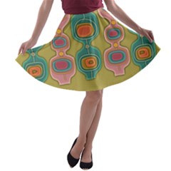 Americana 2 A-line Skater Skirt by emmamatrixworm