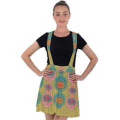 Americana 2 Velvet Suspender Skater Skirt by emmamatrixworm