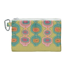 Americana 2 Canvas Cosmetic Bag (medium) by emmamatrixworm