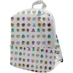 All The Aliens Teeny Zip Up Backpack by ArtByAng