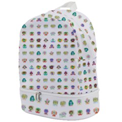All The Aliens Teeny Zip Bottom Backpack by ArtByAng