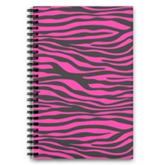 Pink Zebra 5 5  X 8 5  Notebook by Angelandspot