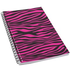 Pink Zebra 5 5  X 8 5  Notebook by Angelandspot