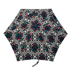 Boho Geometric Mini Folding Umbrellas by tmsartbazaar