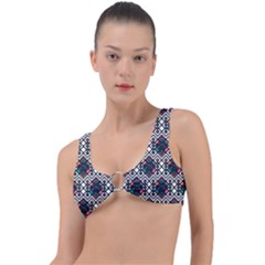 Boho Geometric Ring Detail Bikini Top by tmsartbazaar