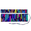Abstract Line Roll Up Canvas Pencil Holder (S) View2