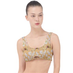 Cream Floral The Little Details Bikini Top by Sparkle