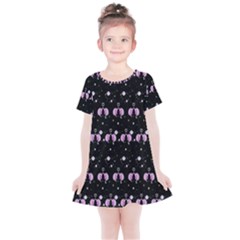 Galaxy Unicorns Kids  Simple Cotton Dress by Sparkle