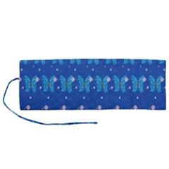 Glitter Butterfly Roll Up Canvas Pencil Holder (m) by Sparkle