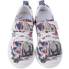 Choose To Be Tough & Chill Women s Velcro Strap Shoes by Bigfootshirtshop