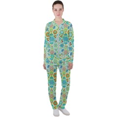 Bright Mosaic Casual Jacket And Pants Set by ibelieveimages
