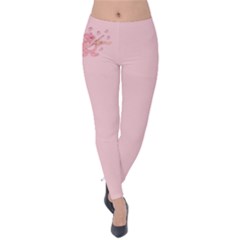 Cat With Violin Velvet Leggings by sifis