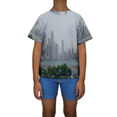 P1020023 Kids  Short Sleeve Swimwear by 45678