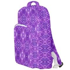 Geometric Galaxy Pattern Print Double Compartment Backpack by dflcprintsclothing