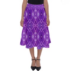 Geometric Galaxy Pattern Print Perfect Length Midi Skirt by dflcprintsclothing