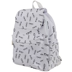 Geek Glasses With Eyes Top Flap Backpack by SpinnyChairDesigns