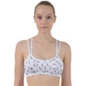 Geek Glasses With Eyes Line Them Up Sports Bra View1