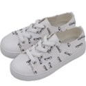 Geek Glasses With Eyes Kids  Low Top Canvas Sneakers View2