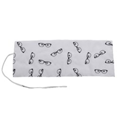 Geek Glasses With Eyes Roll Up Canvas Pencil Holder (s) by SpinnyChairDesigns
