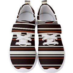 Classic Coffee Brown Men s Velcro Strap Shoes by tmsartbazaar