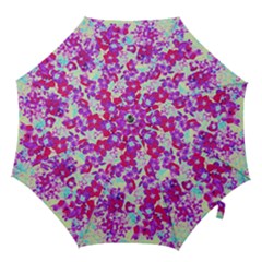 Spring Flowers Garden Hook Handle Umbrellas (medium) by DinkovaArt