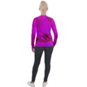 Fun Fuschia Velour Zip Up Jacket View2