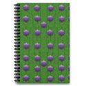 Power To The Big Flowers Festive 5.5  x 8.5  Notebook View1