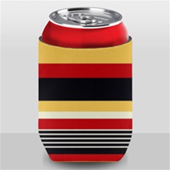 Contrast Yellow With Red Can Holder by tmsartbazaar