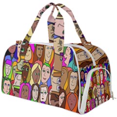 432sisters Burner Gym Duffel Bag by Kritter