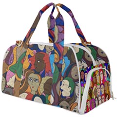 Sisters2020 Burner Gym Duffel Bag by Kritter