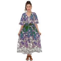 Ninth Level  Kimono Sleeve Boho Dress by MRNStudios