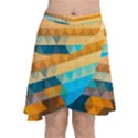Mosaic  Chiffon Wrap Front Skirt View1