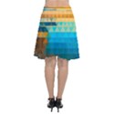 Mosaic  Chiffon Wrap Front Skirt View2
