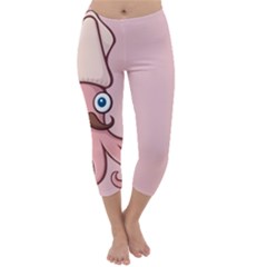 Squid Chef Cartoon Capri Winter Leggings  by sifis