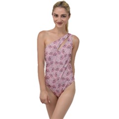 Squid Chef Pattern To One Side Swimsuit by sifis