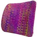 Boho Fuchsia Floral Print  Seat Cushion View3