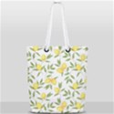 Lemons Full Print Rope Handle Tote (Small) View2