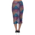 Vintage Motif Design Midi Pencil Skirt View2
