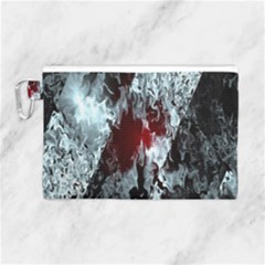 Flamelet Canvas Cosmetic Bag (large) by Sparkle