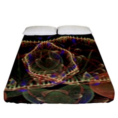 Fractal Geometry Fitted Sheet (king Size) by Sparkle