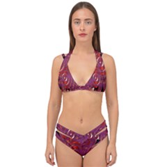 Chakra Flower Double Strap Halter Bikini Set by Sparkle