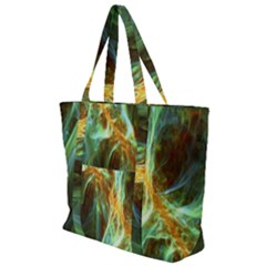 Abstract Illusion Zip Up Canvas Bag by Sparkle