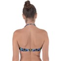 Tribal Zentangle Art Halter Bandeau Bikini Top View2